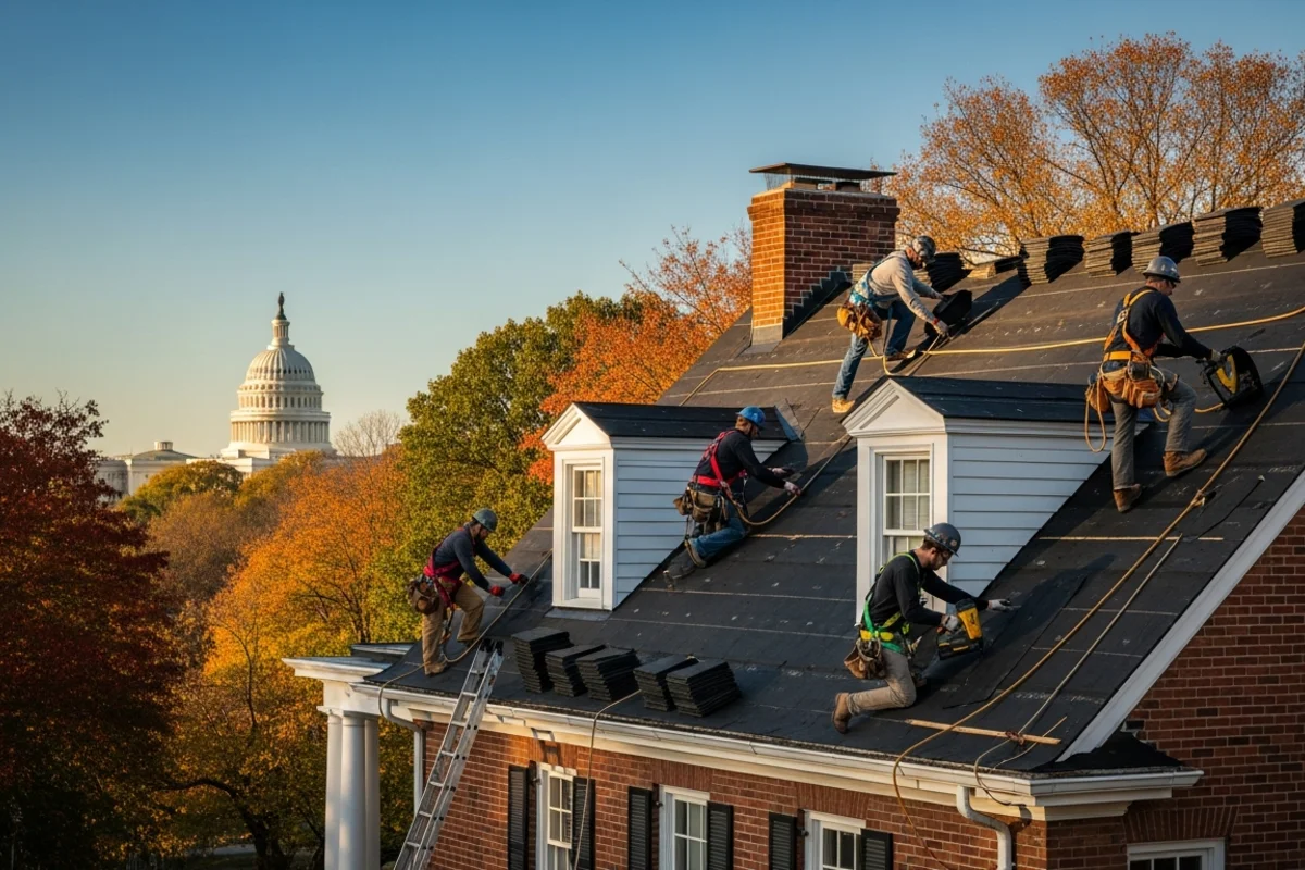 Roofing in Washington DC: Complete Guide to DC Roofers & Services